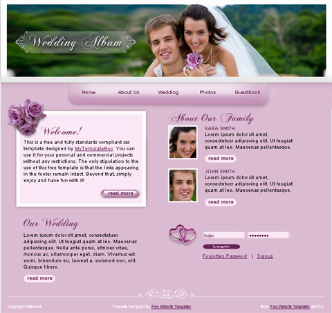 Free Website Template 5 Free Website Template 5