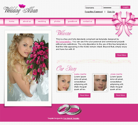 Free Website Template 7