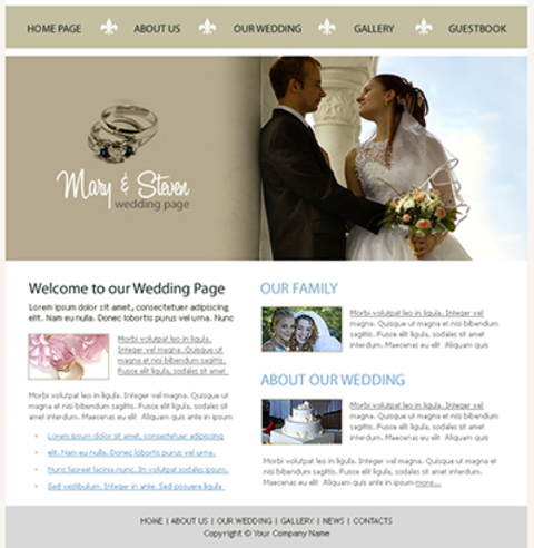 free website template