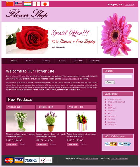 Free Blog Websites Templates