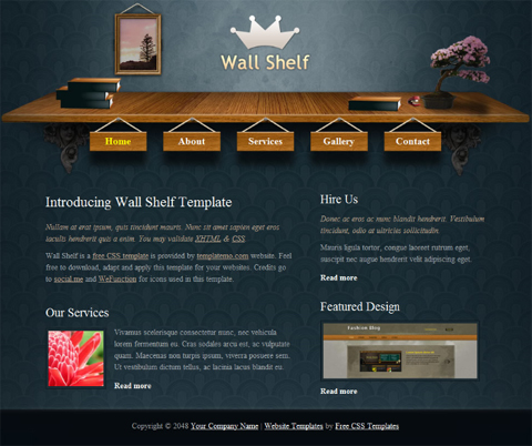 Free Templates  Websites on Free Templates With Horizontal Scrolling   Website Templates Blog