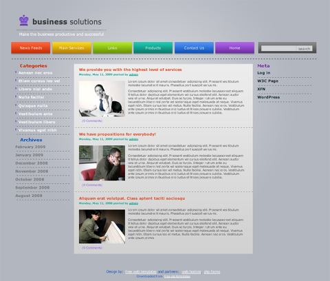 Free Business Website Templates on Free Business Web Templates Part 2 Website Templates Blog