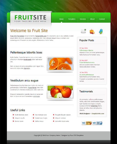 Free Blog Websites Templates