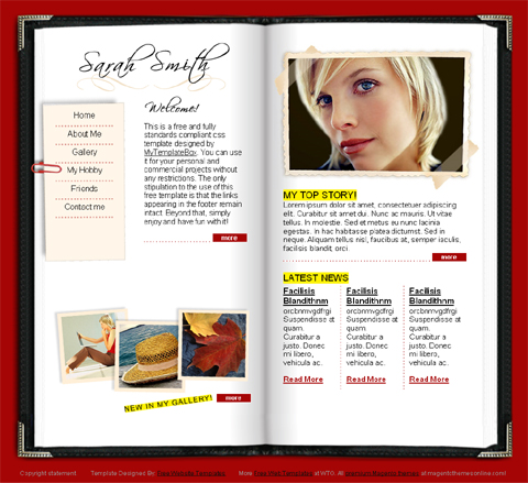 Simple 2 Column Blogger Templates