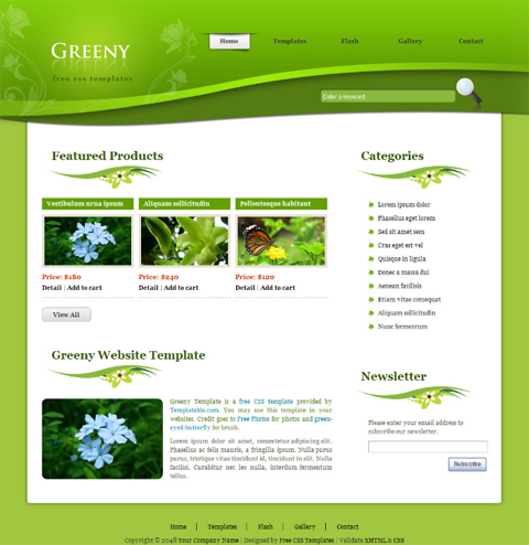 WEBSITE TEMPLATE