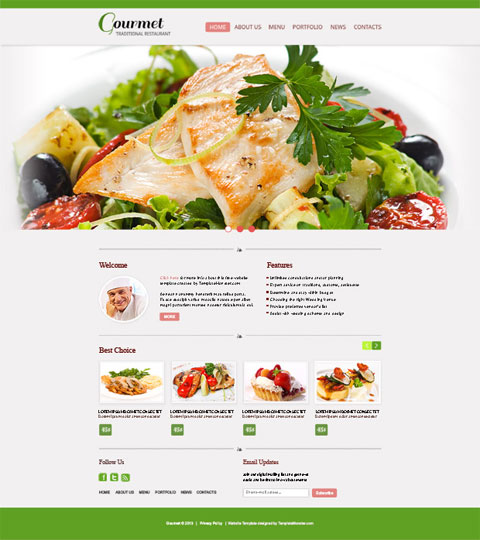 Free-Website-Template-for-Restaurant-Site free website template