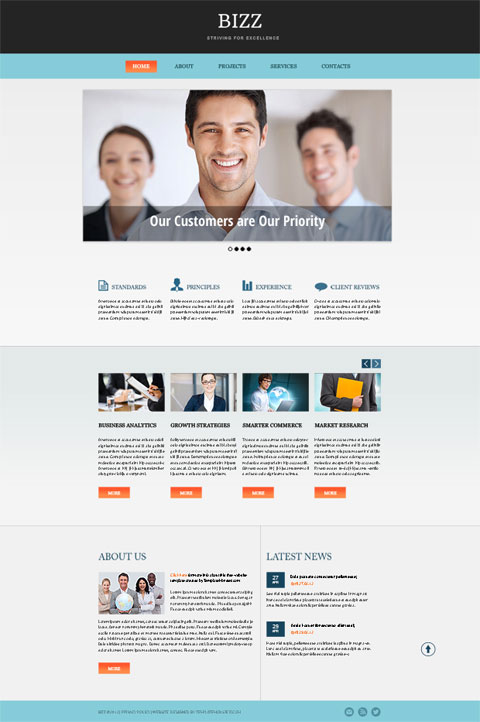 Free HTML5 Business Theme