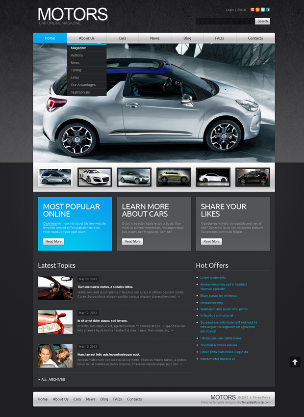 Free Website Template