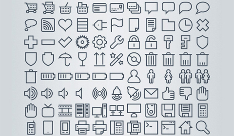 free outline icons