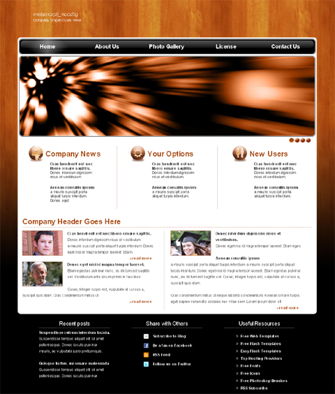 Free Web Template