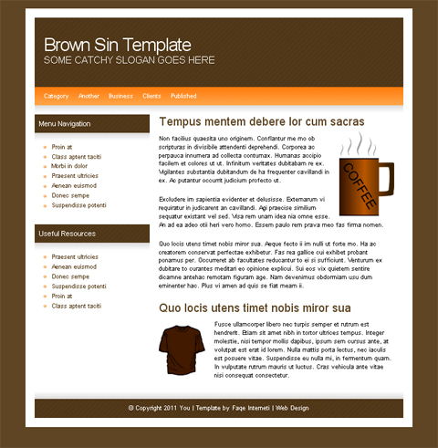 Free Web Template