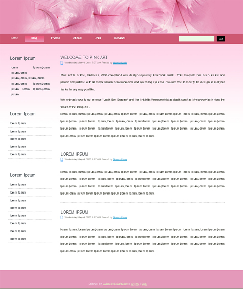 free website template