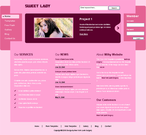 free web template