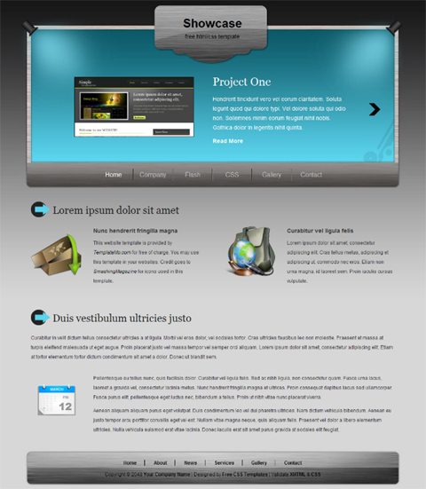 Free Website Template