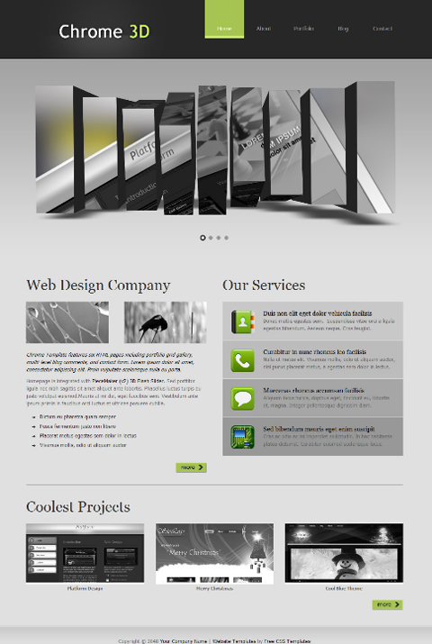 Free Website Template