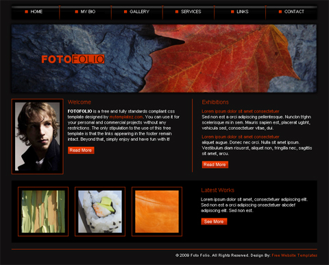 free website template