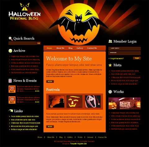 free website template