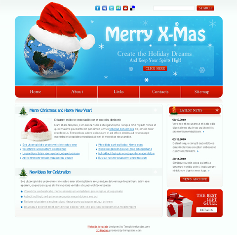 free website template