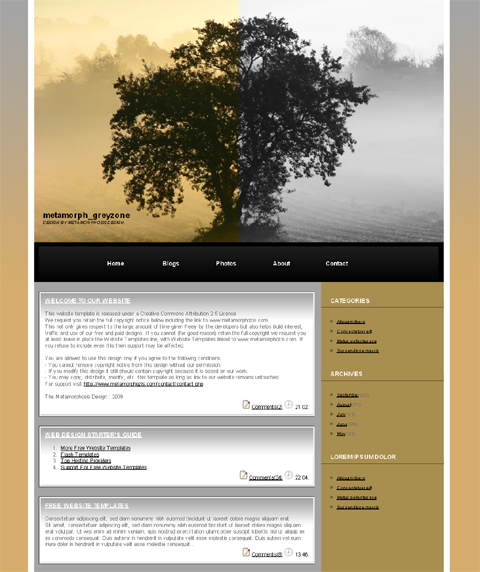 free web template