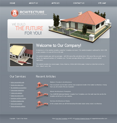 free web template