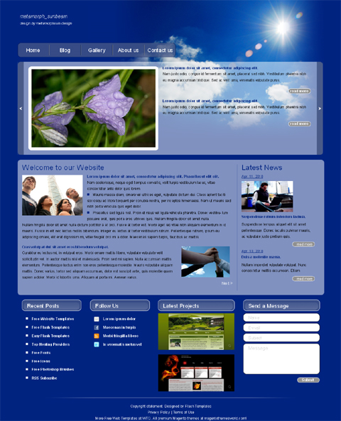 free web template