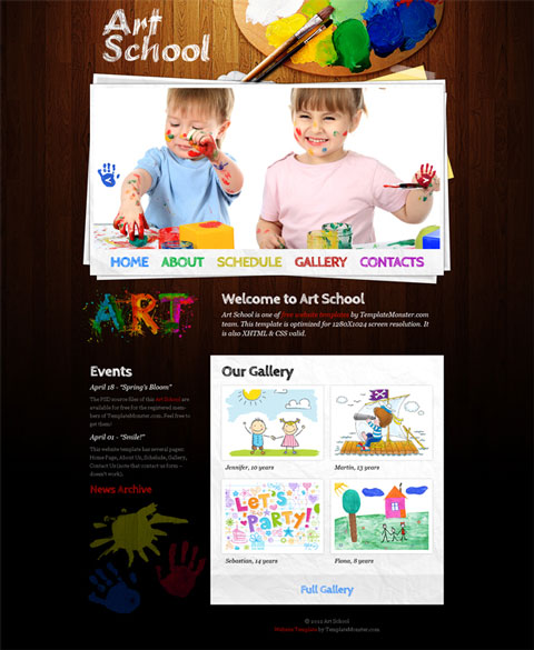 Free Website Template