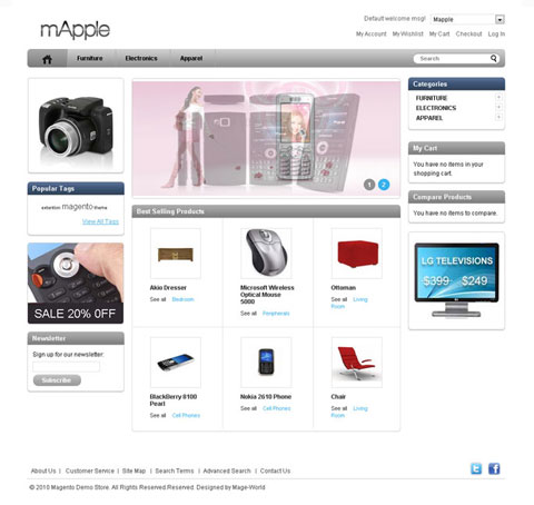 Free Magento Theme