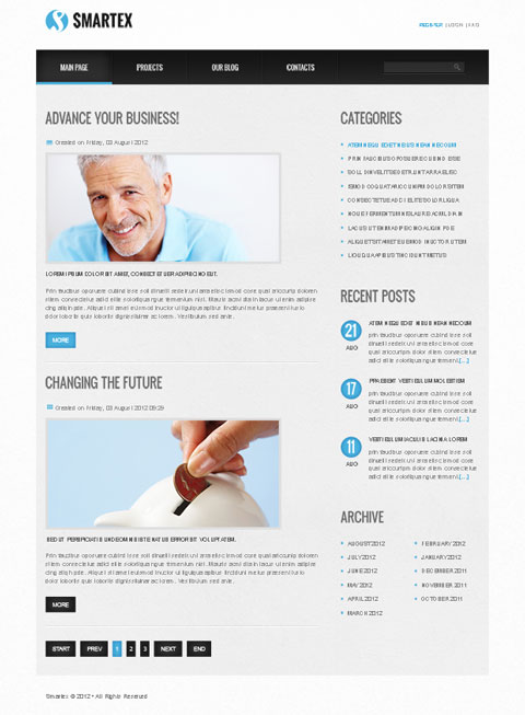 free website template