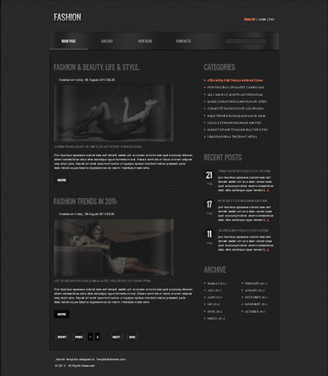 Free Website Templates