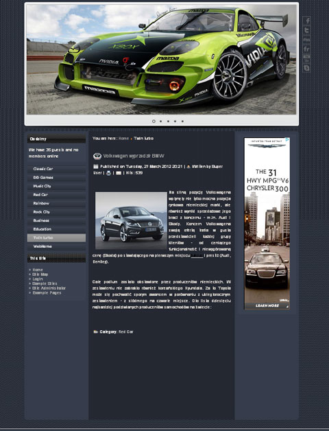 Free Joomla Template