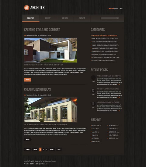 Free Joomla Template