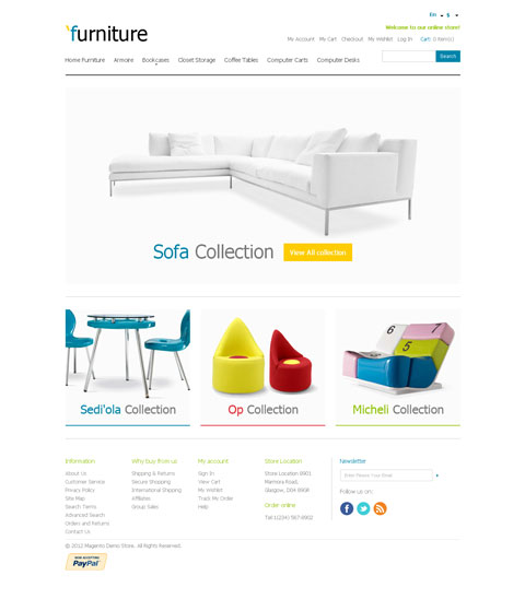 Responsive Magento Theme