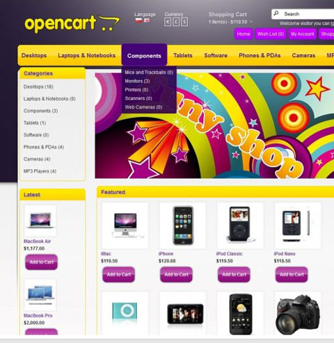 Free Opencart Templates