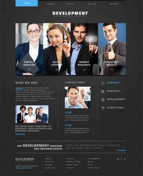 free website template