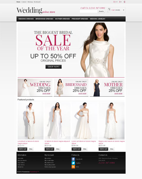 PrestaShop Responsive Theme