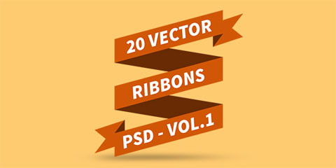 Free Vector Ribbons