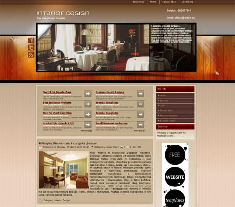 Free Joomla Theme