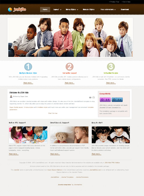 Free Joomla Theme