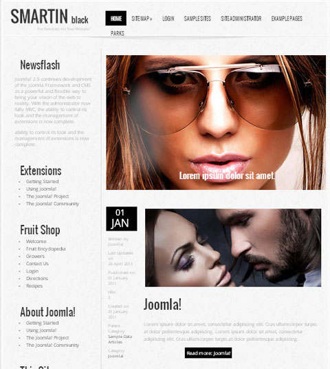 Free Joomla Theme