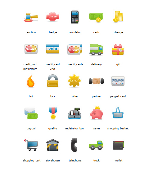 Free eCommerce Icons