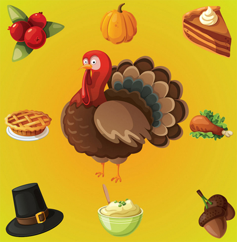 Thanksgiving Vector Freebies