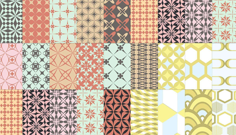 Free retro patterns