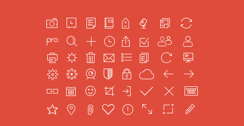 free outline icons