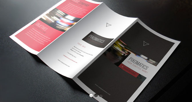 free brochure PSD templates