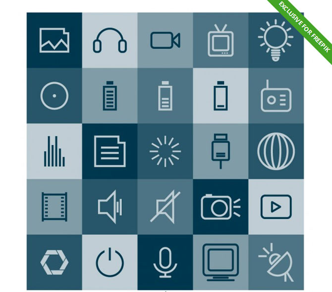 free-multimedia-icons