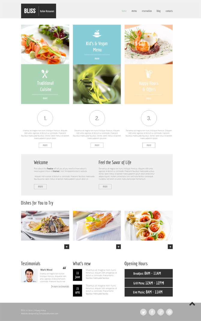 free-html-restaurant-theme