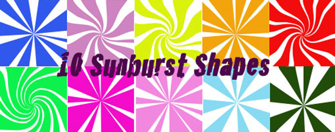 free-sunburst-custom-shapes