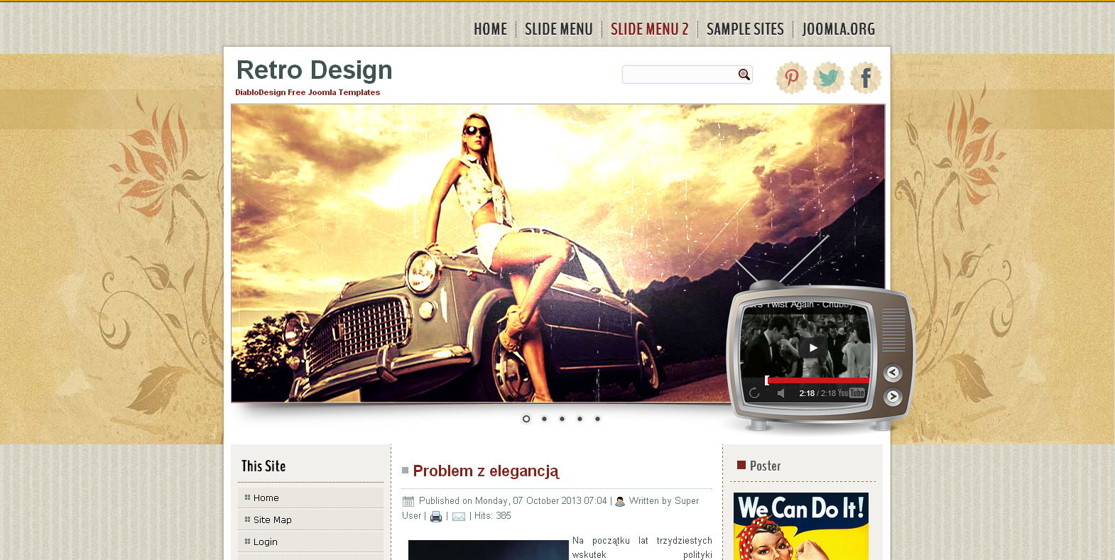 Free Website Template