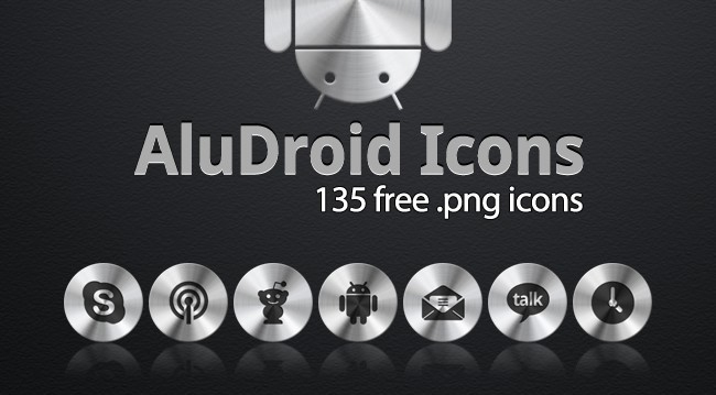 free metallic icons