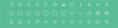 free outline icons